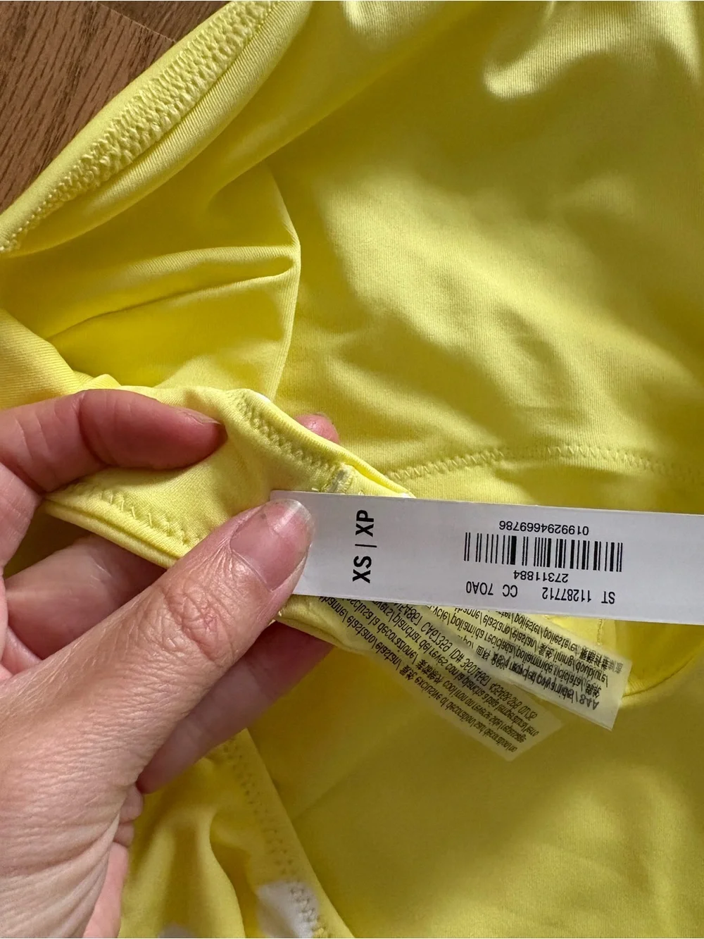 Frankie’s bikinis yellow polka dot one piece